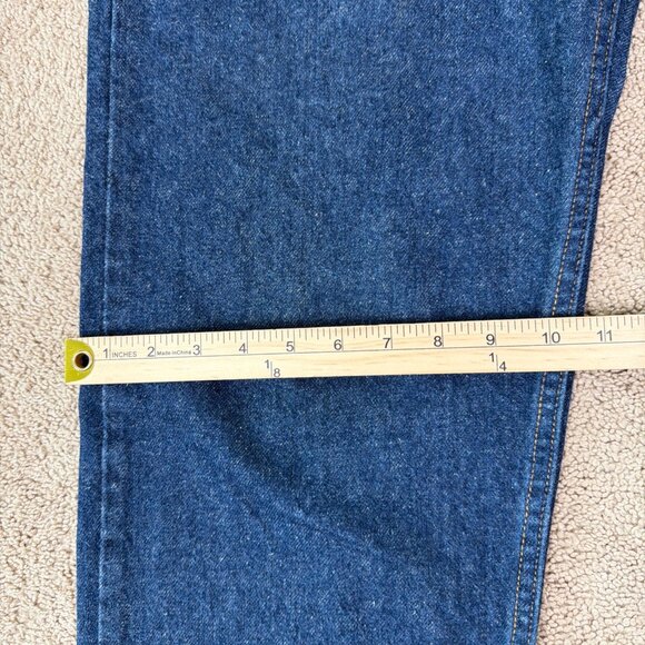 Levis 550 Jeans Mens 36x36 Blue Relax Fit Taper Vintage 90s Batwing Orange Tab - Picture 5 of 10